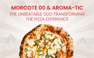 Crafting Pizza Excellence: Morcote 00 Flour & AROMA-tic Duo