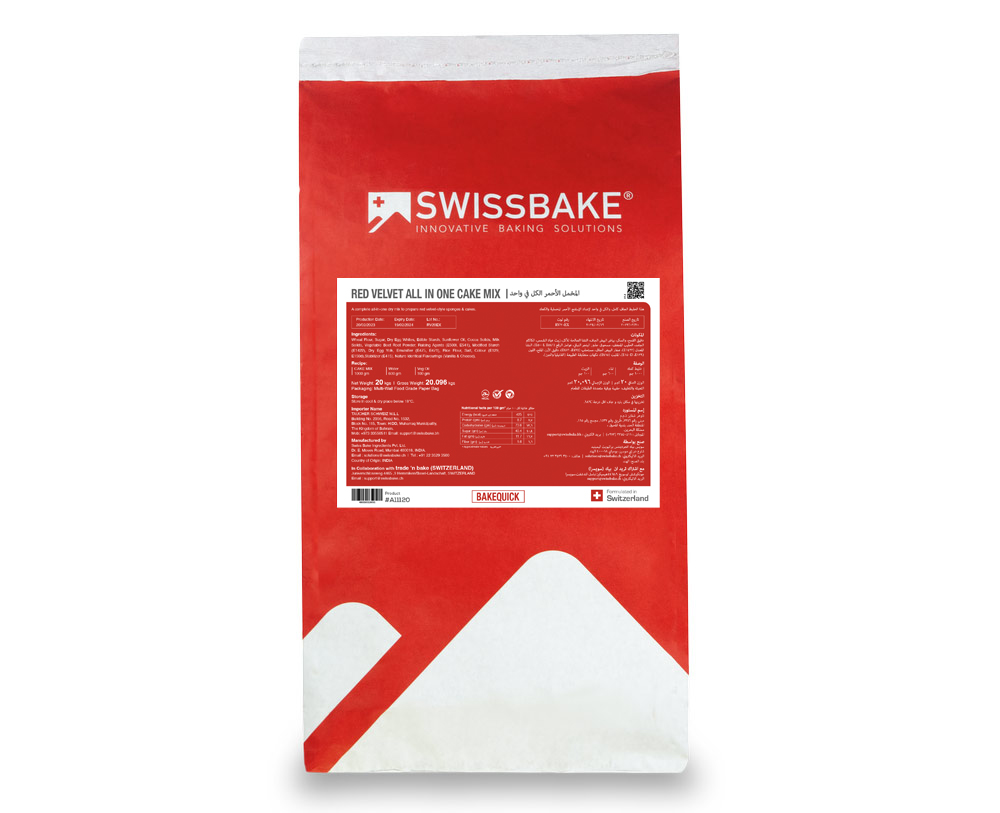 RED VELVET ALL IN ONE CAKE MIX